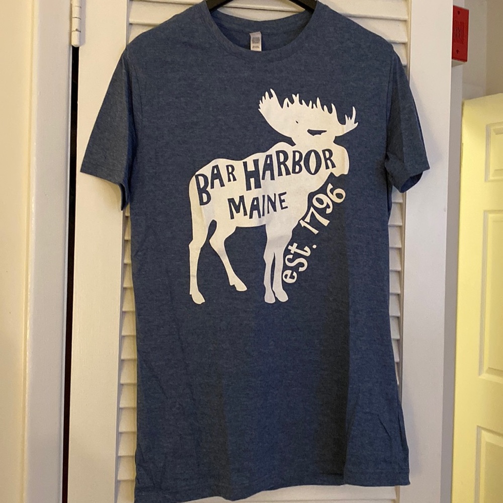 Vintage Bar Harbor, Maine Moose Tee
